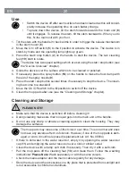 Preview for 20 page of Cleanmaxx 08935 Instruction Manual