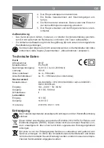 Предварительный просмотр 13 страницы Cleanmaxx 09107 Instruction Manual