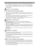 Preview for 5 page of Cleanmaxx 09109 Instruction Manual