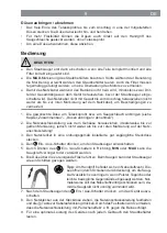 Preview for 9 page of Cleanmaxx 09109 Instruction Manual