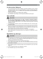 Preview for 7 page of Cleanmaxx 09196 Operating Instructions Manual