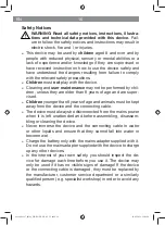 Preview for 16 page of Cleanmaxx 09196 Operating Instructions Manual