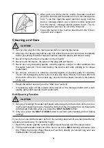 Preview for 31 page of Cleanmaxx AS8128 Instruction Manual