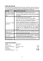 Preview for 13 page of Cleanmaxx CEA-YC698 Instruction Manual