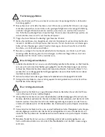 Preview for 4 page of Cleanmaxx Cyclone Power Pro Instruction Manual