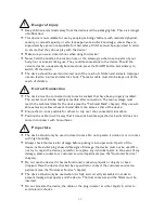 Preview for 22 page of Cleanmaxx Cyclone Power Pro Instruction Manual