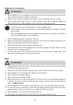 Preview for 18 page of Cleanmaxx DF-A007 Instruction Manual