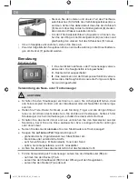 Предварительный просмотр 10 страницы Cleanmaxx EC813E-1250 Instruction Manual