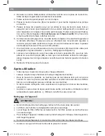 Предварительный просмотр 38 страницы Cleanmaxx EC813E-1250 Instruction Manual