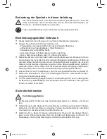 Предварительный просмотр 4 страницы Cleanmaxx EV-805-S14 Instruction Manual