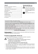 Предварительный просмотр 3 страницы Cleanmaxx FJ142L Instruction Manual