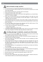 Предварительный просмотр 16 страницы Cleanmaxx FJ142L Instruction Manual