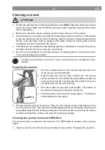 Предварительный просмотр 21 страницы Cleanmaxx FJ142L Instruction Manual