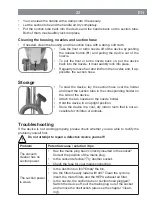 Предварительный просмотр 23 страницы Cleanmaxx FJ142L Instruction Manual