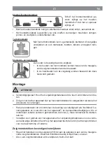 Предварительный просмотр 41 страницы Cleanmaxx FJ142L Instruction Manual