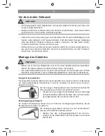 Предварительный просмотр 9 страницы Cleanmaxx HS101U Instruction Manual