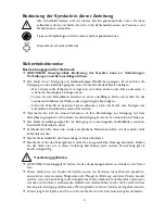 Предварительный просмотр 4 страницы Cleanmaxx JJ-SC-009D Instruction Manual