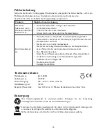 Предварительный просмотр 16 страницы Cleanmaxx JJ-SC-009D Instruction Manual