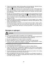 Предварительный просмотр 45 страницы Cleanmaxx LB-116 Instruction Manual