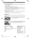 Preview for 34 page of Cleanmaxx PC-C001-1 Instruction Manual