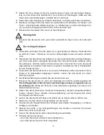 Предварительный просмотр 5 страницы Cleanmaxx PC-P003W Instruction Manual