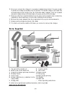 Предварительный просмотр 20 страницы Cleanmaxx PC-P003W Instruction Manual