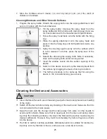 Предварительный просмотр 25 страницы Cleanmaxx PC-P003W Instruction Manual