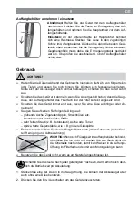 Предварительный просмотр 9 страницы Cleanmaxx PC-P003WH Instruction Manual