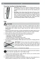 Предварительный просмотр 20 страницы Cleanmaxx PC-P003WH Instruction Manual