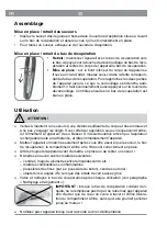 Предварительный просмотр 30 страницы Cleanmaxx PC-P003WH Instruction Manual