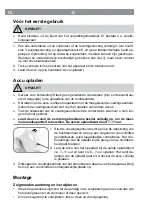 Предварительный просмотр 40 страницы Cleanmaxx PC-P003WH Instruction Manual