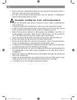 Preview for 6 page of Cleanmaxx PC-P008 Instruction Manual