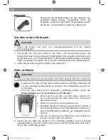 Preview for 8 page of Cleanmaxx PC-P008 Instruction Manual