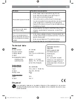 Preview for 21 page of Cleanmaxx PC-P008 Instruction Manual