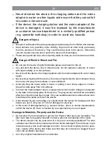 Preview for 19 page of Cleanmaxx PC-U001 Instruction Manual