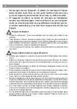 Preview for 32 page of Cleanmaxx PC-U001 Instruction Manual