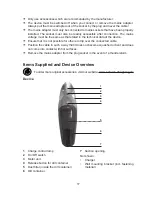 Preview for 17 page of Cleanmaxx SLX225C Instruction Manual