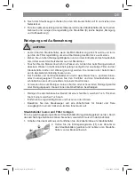 Preview for 11 page of Cleanmaxx VC-S1001B Instruction Manual