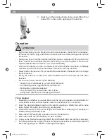 Preview for 20 page of Cleanmaxx VC-S1001B Instruction Manual