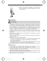 Preview for 31 page of Cleanmaxx VC-S1001B Instruction Manual