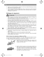 Preview for 32 page of Cleanmaxx VC-S1001B Instruction Manual