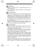 Preview for 37 page of Cleanmaxx VC-S1001B Instruction Manual