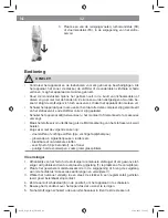 Preview for 42 page of Cleanmaxx VC-S1001B Instruction Manual