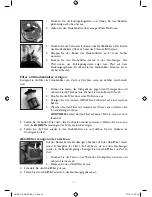 Preview for 12 page of Cleanmaxx XL-306E-220 Instruction Manual