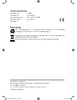 Preview for 14 page of Cleanmaxx XL-306E-220 Instruction Manual