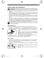 Preview for 11 page of Cleanmaxx XL-602-40 Instruction Manual