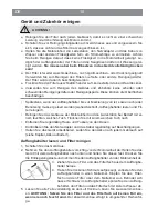 Preview for 10 page of Cleanmaxx Z 00890 Instruction Manual