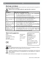 Предварительный просмотр 42 страницы Cleanmaxx Z 09294 Instruction Manual