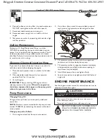 Preview for 13 page of CleanShot 2050PSI Owner'S Manual