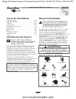 Preview for 20 page of CleanShot 2050PSI Owner'S Manual